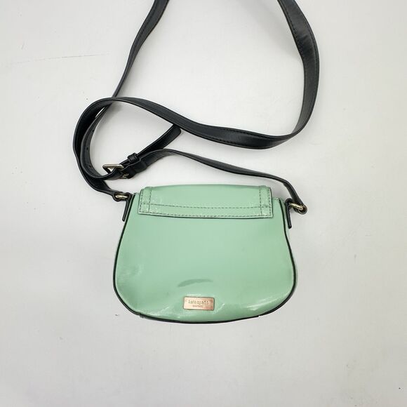 Kate Spade New York Jade Chelsea Park Patent Leather Bow Small Crossbody Bag - Picture 4 of 9